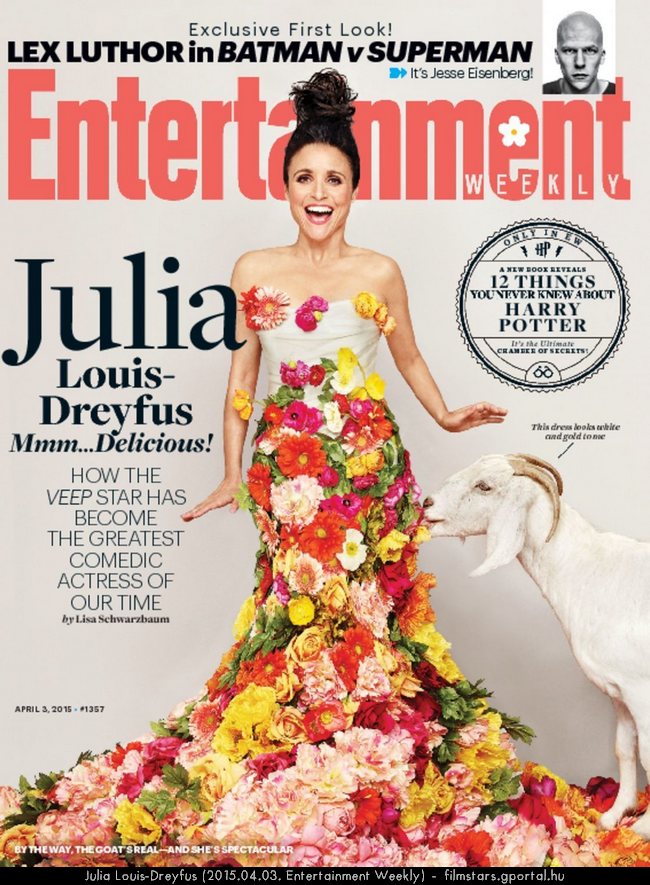 Julia Louis-Dreyfus (2015.04.03. Entertainment Weekly)