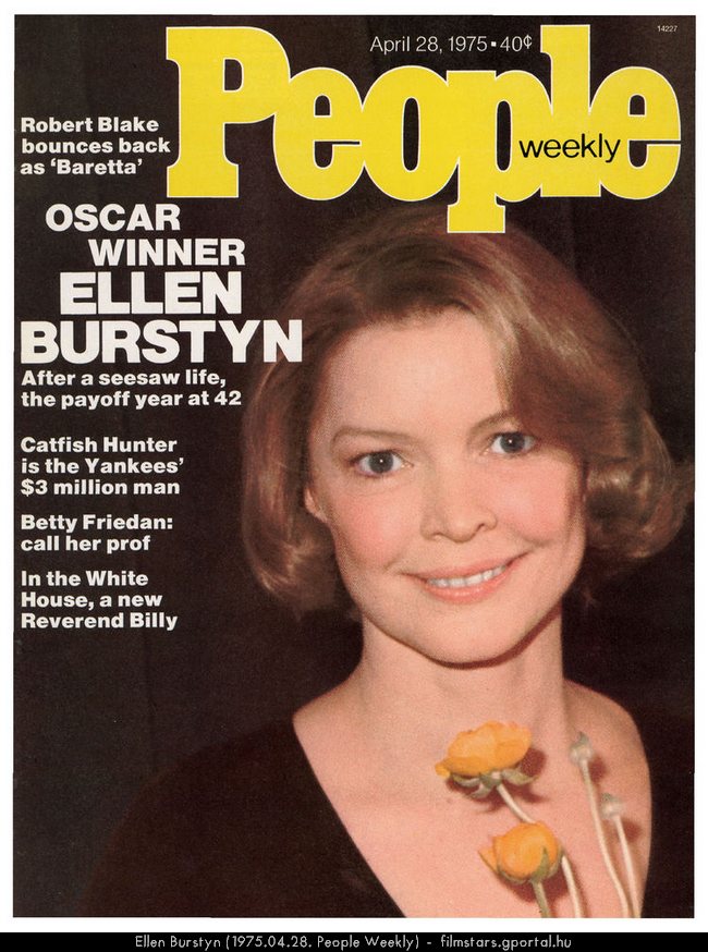 Ellen Burstyn (1975.04.28. People Weekly)