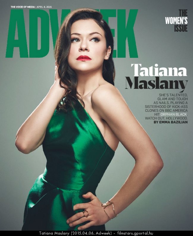 Tatiana Maslany (2015.04.06. Adweek)