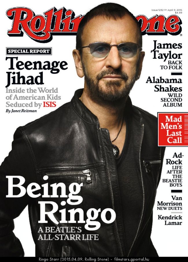 Ringo Starr (2015.04.09. Rolling Stone)