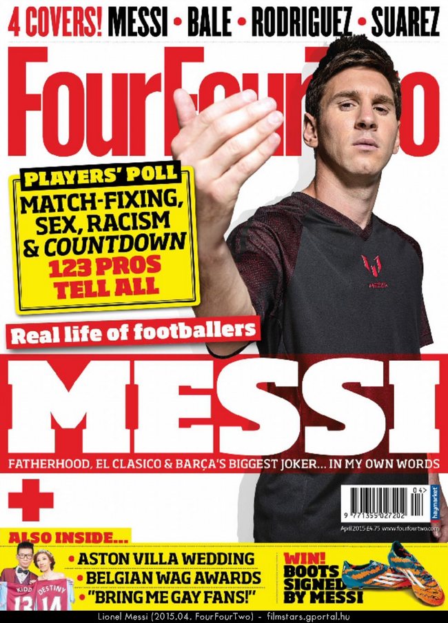 Lionel Messi (2015.04. FourFourTwo)