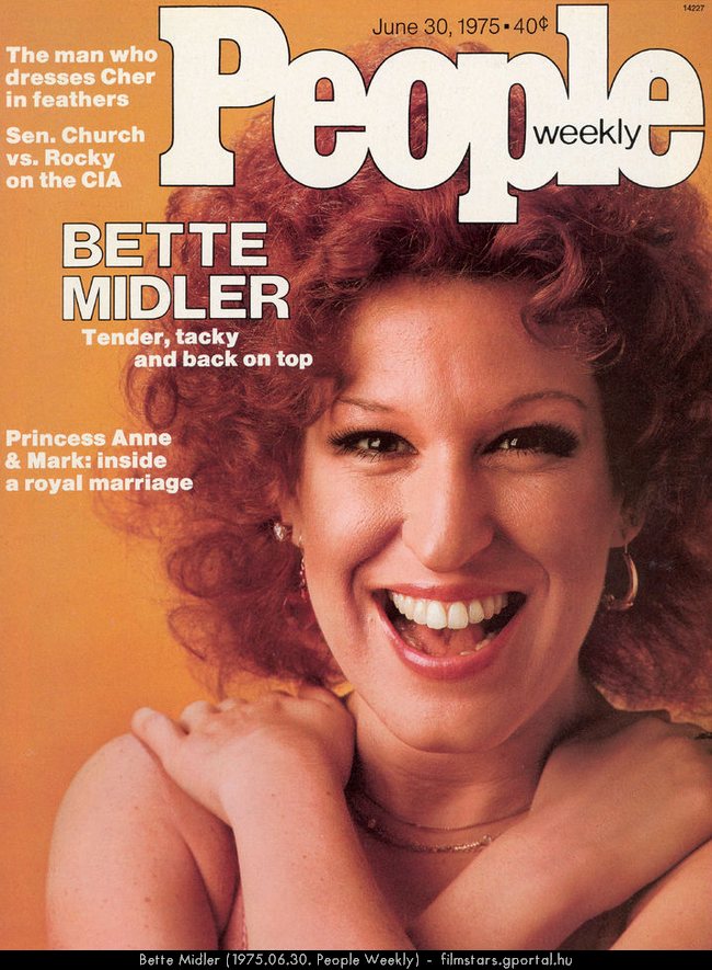 Bette Midler (1975.06.30. People Weekly)