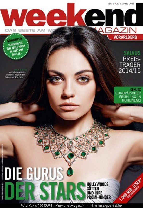 Mila Kunis (2015.04. Weekend Magazin)