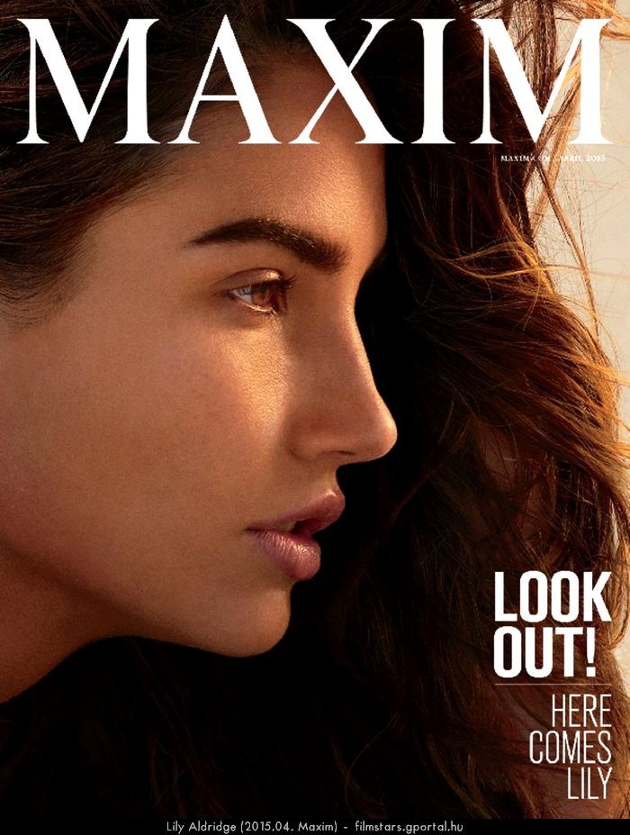 Lily Aldridge (2015.04. Maxim)