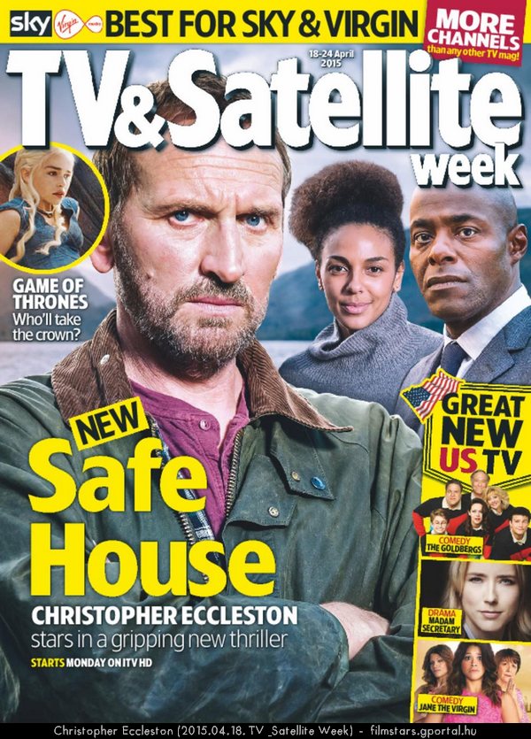 Christopher Eccleston (2015.04.18. TV & Satellite Week)