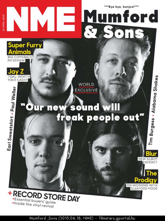 Mumford & Sons (2015.04.18. NME)