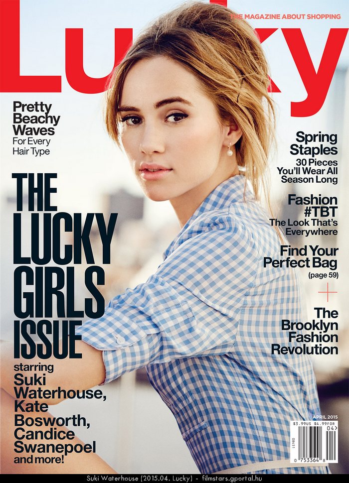 Suki Waterhouse (2015.04. Lucky)