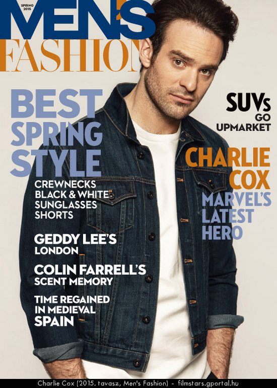 Charlie Cox (2015. tavasz, Men's Fashion)