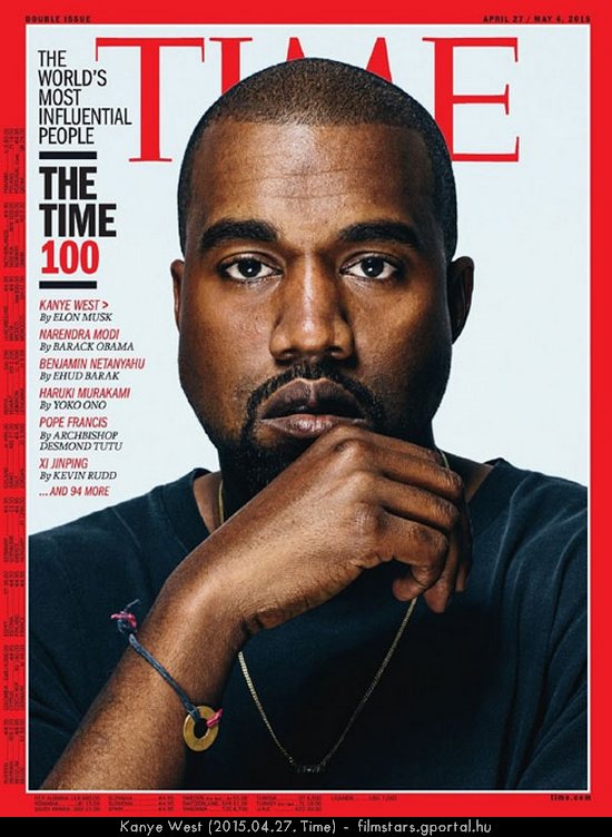 Kanye West (2015.04.27. Time)