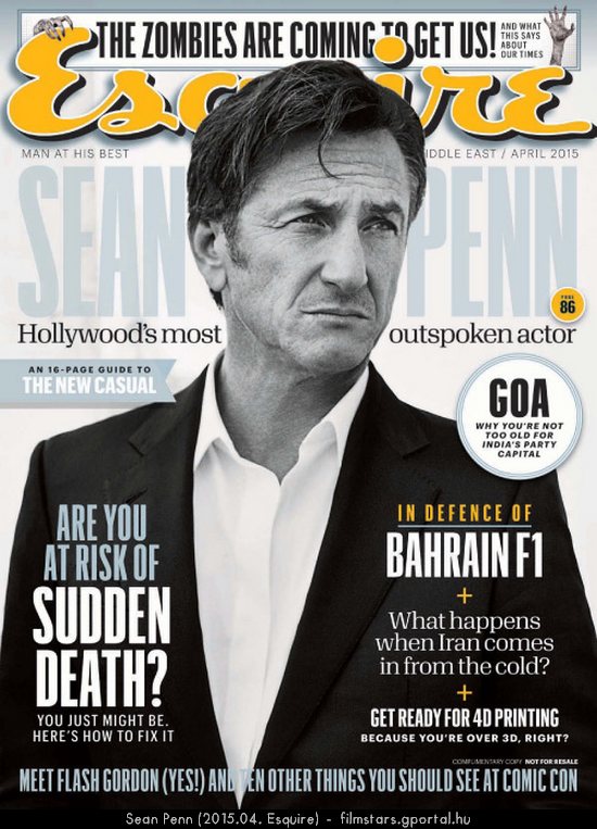 Sean Penn (2015.04. Esquire)