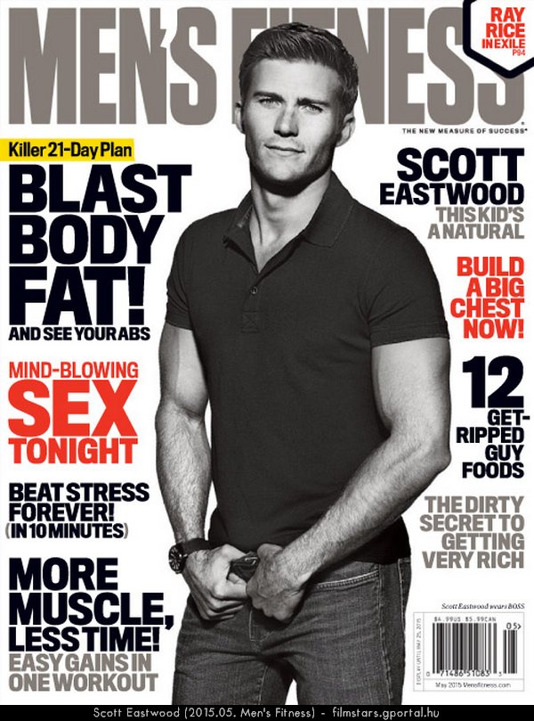 Scott Eastwood (2015.05. Men's Fitness)