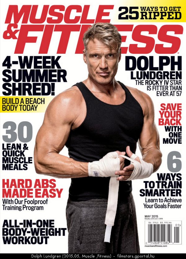 Dolph Lundgren (2015.05. Muscle & Fitness)