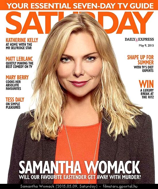 Samantha Womack (2015.05.09. Saturday)