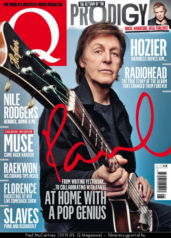 Paul McCartney (2015.05. Q Magazine)