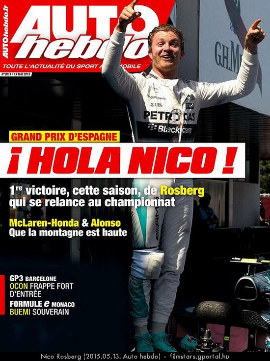 Nico Rosberg (2015.05.13. Auto hebdo)