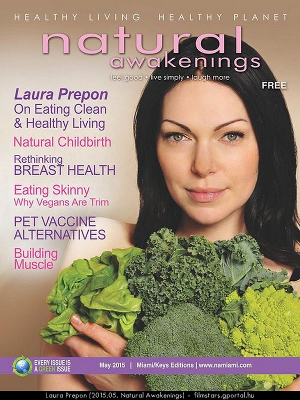 Laura Prepon (2015.05. Natural Awakenings)