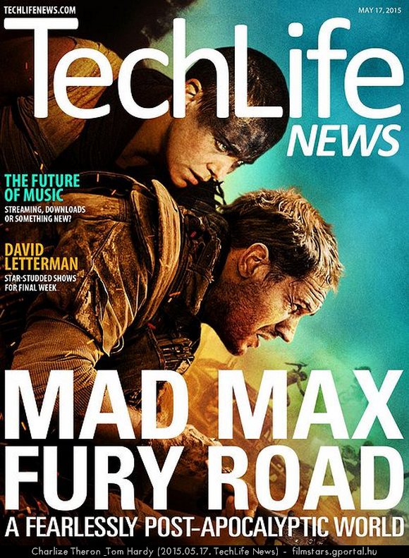 Charlize Theron & Tom Hardy (2015.05.17. TechLife News)