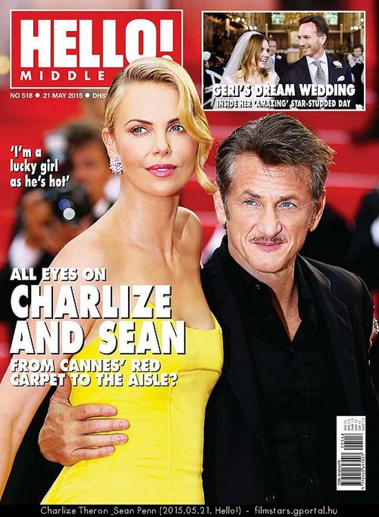 Charlize Theron & Sean Penn (2015.05.21. Hello!)