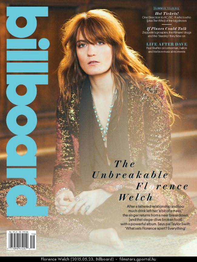 Florence Welch (2015.05.23. Billboard)