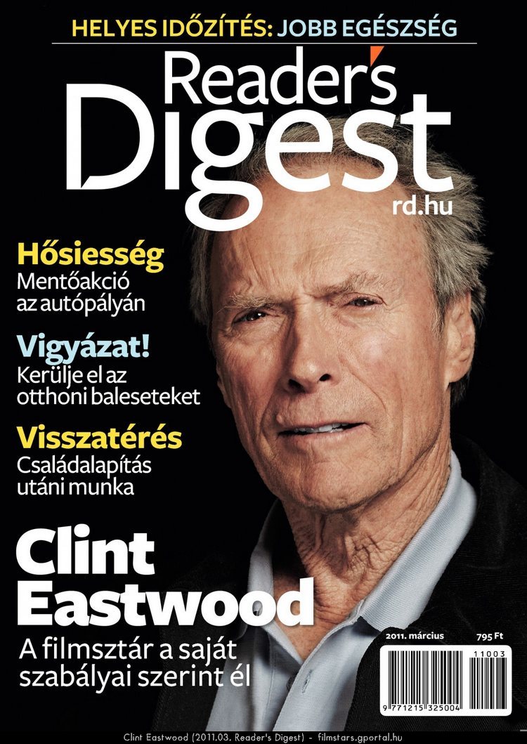 Clint Eastwood (2011.03. Reader's Digest)