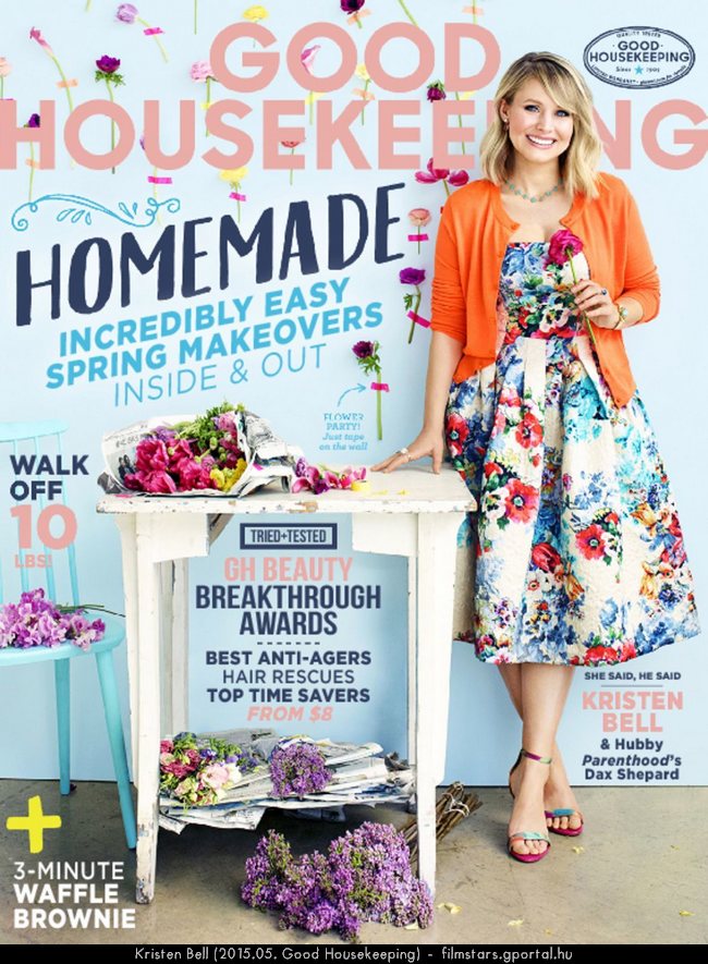 Kristen Bell (2015.05. Good Housekeeping)