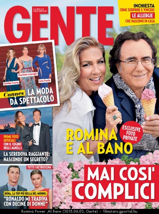 Romina Power & Al Bano (2015.06.02. Gente)