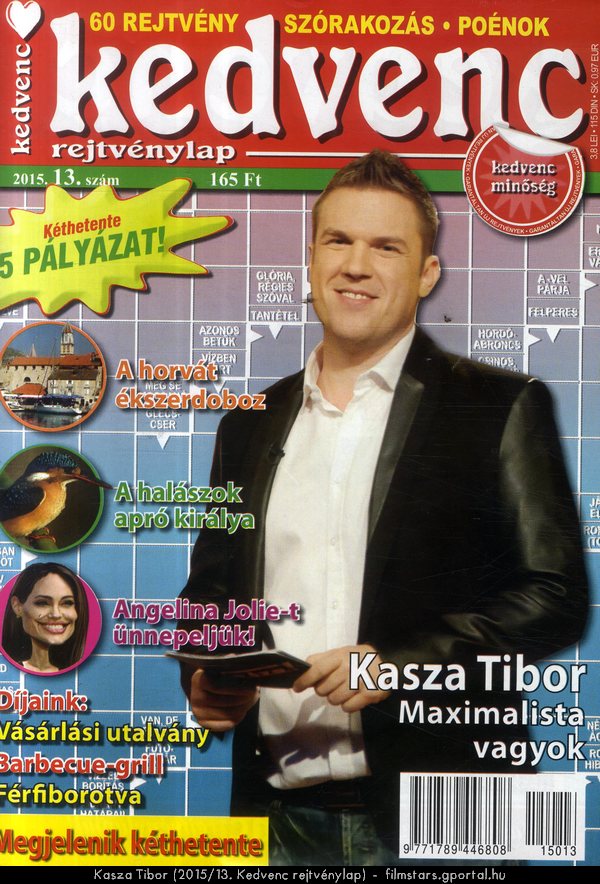 Kasza Tibor (2015/13. Kedvenc rejtvnylap)