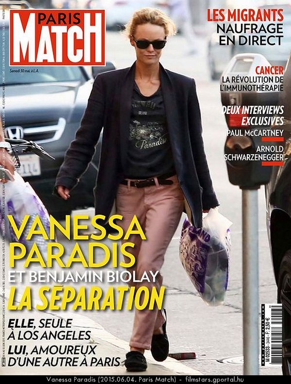 Vanessa Paradis (2015.06.04. Paris Match)