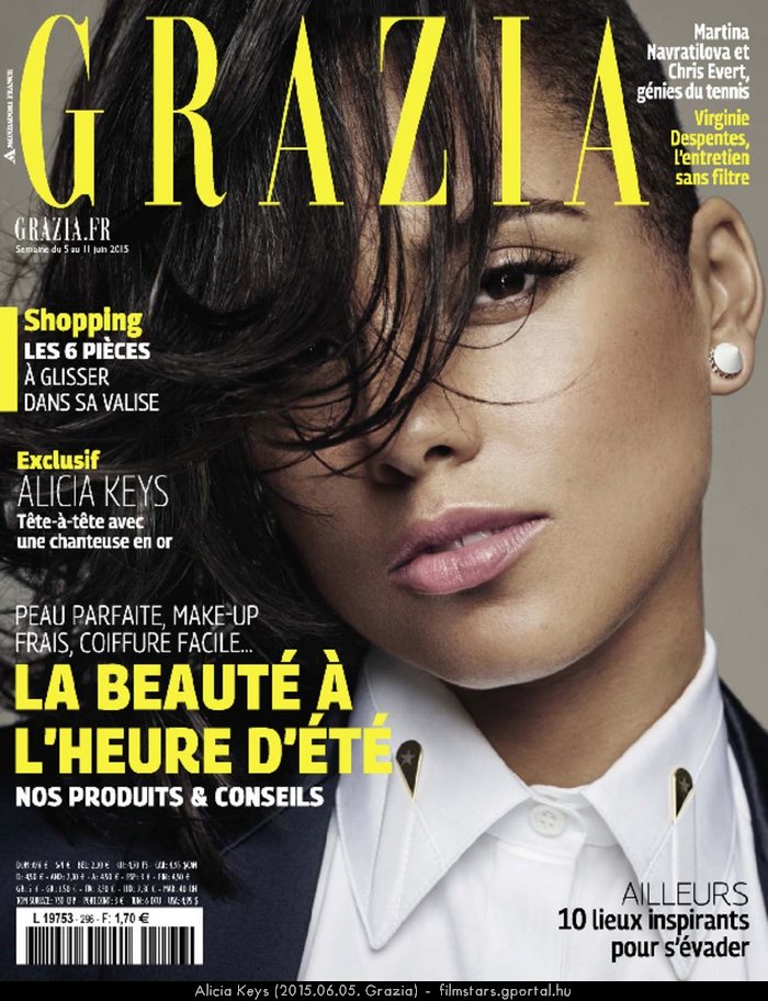 Alicia Keys (2015.06.05. Grazia)