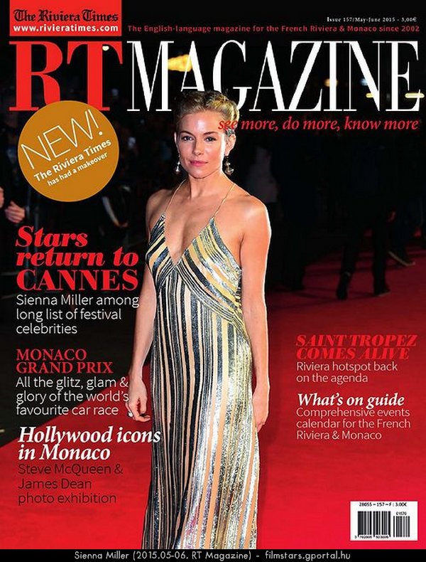 Sienna Miller (2015.05-06. RT Magazine)