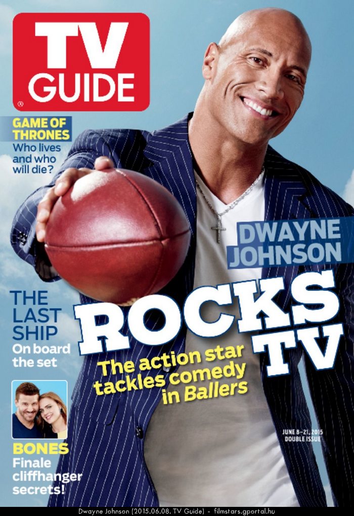 Dwayne Johnson (2015.06.08. TV Guide)