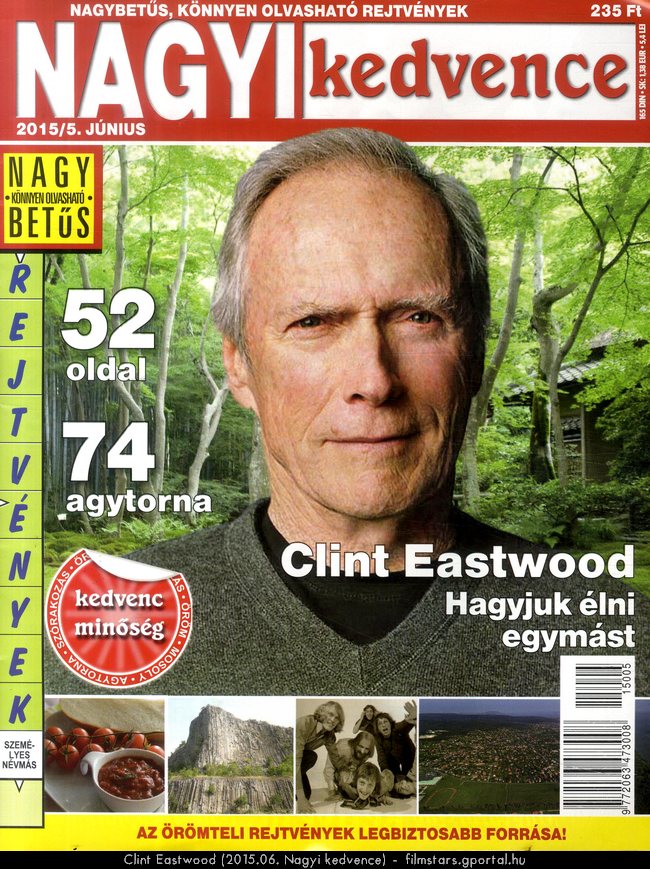 Clint Eastwood (2015.06. Nagyi kedvence)