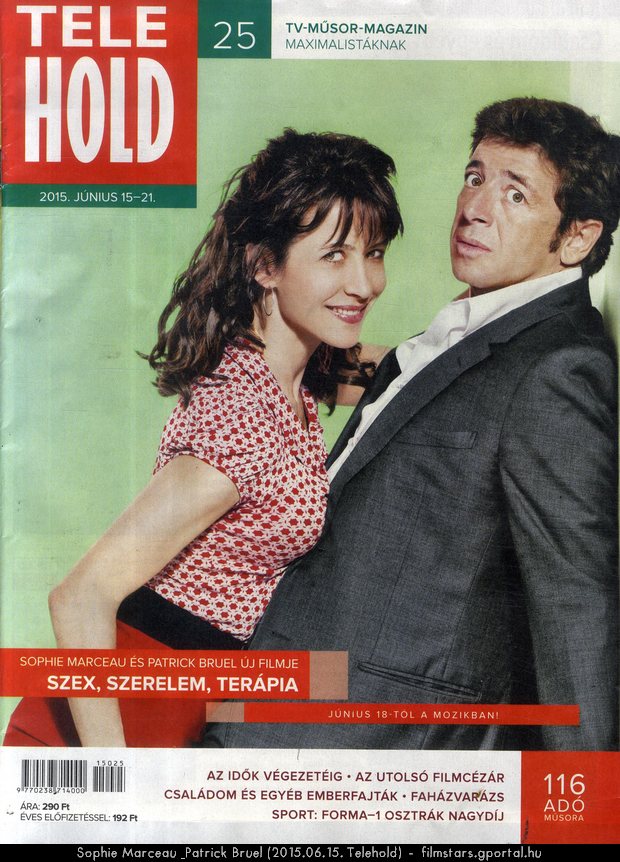 Sophie Marceau & Patrick Bruel (2015.06.15. Telehold)