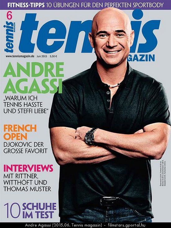 Andre Agassi (2015.06. Tennis magazin)