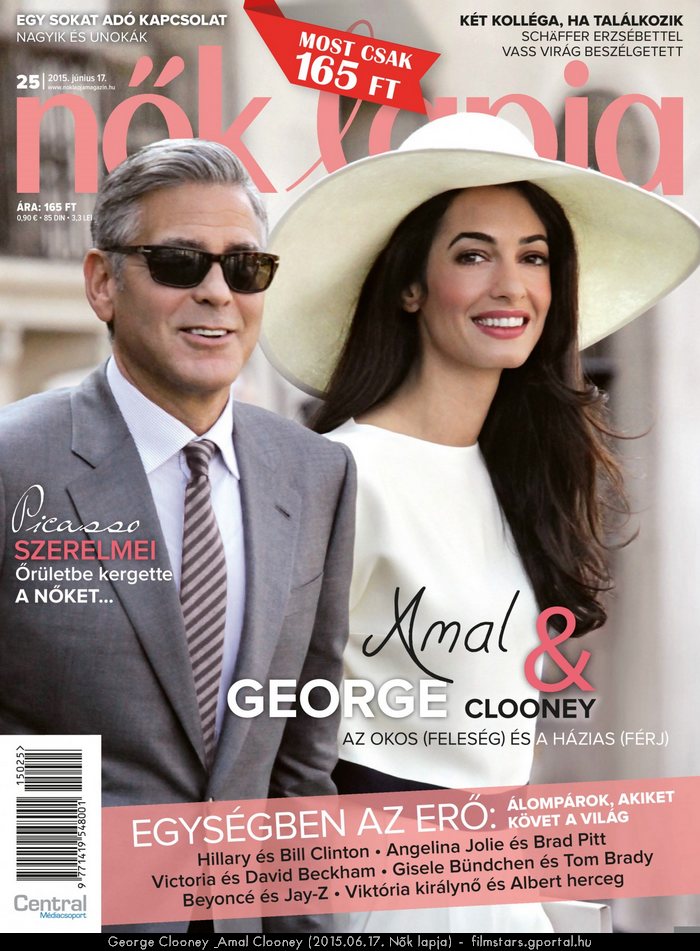 George Clooney & Amal Clooney (2015.06.17. Nk lapja)