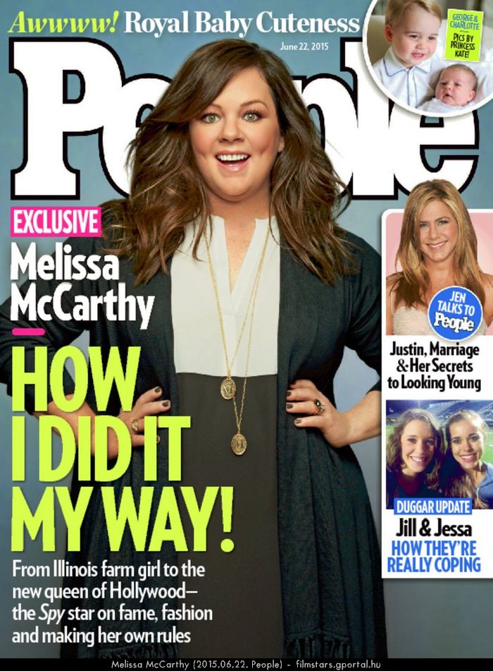 Melissa McCarthy (2015.06.22. People)