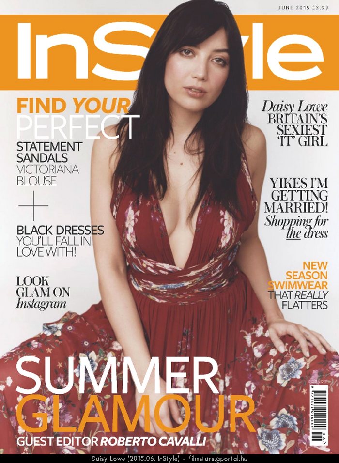Daisy Lowe (2015.06. InStyle)