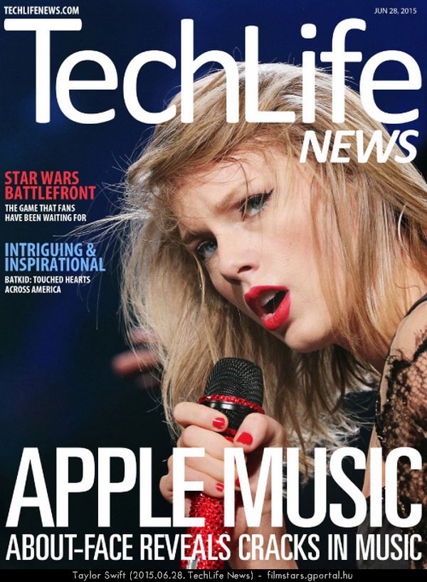 Taylor Swift (2015.06.28. TechLife News)
