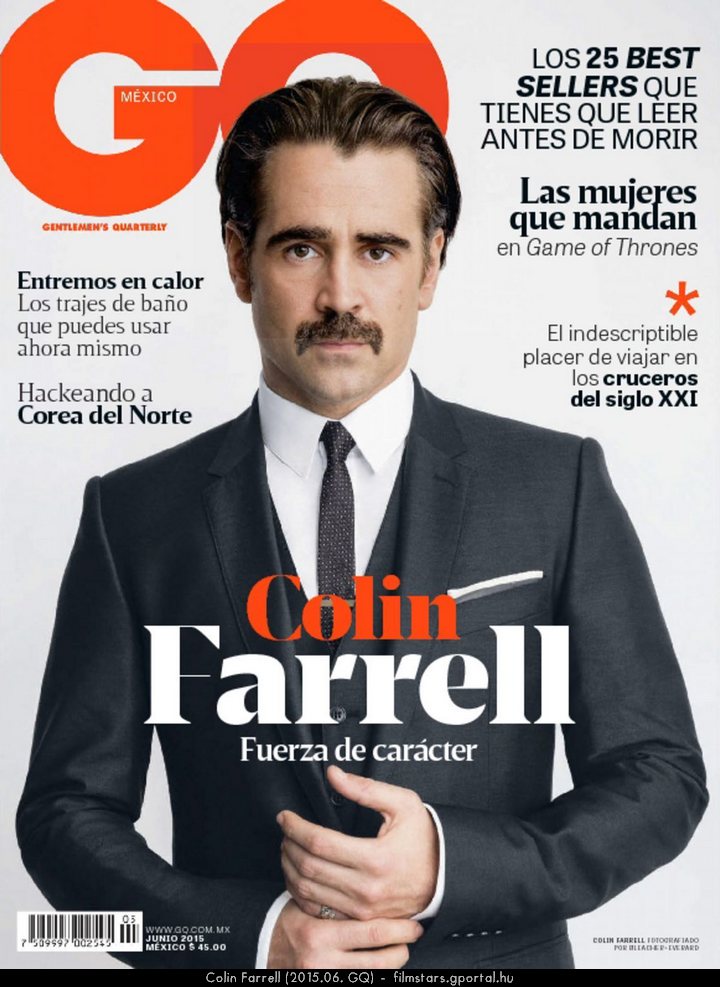 Colin Farrell (2015.06. GQ)