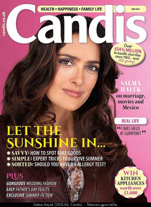 Salma Hayek (2015.06. Candis)