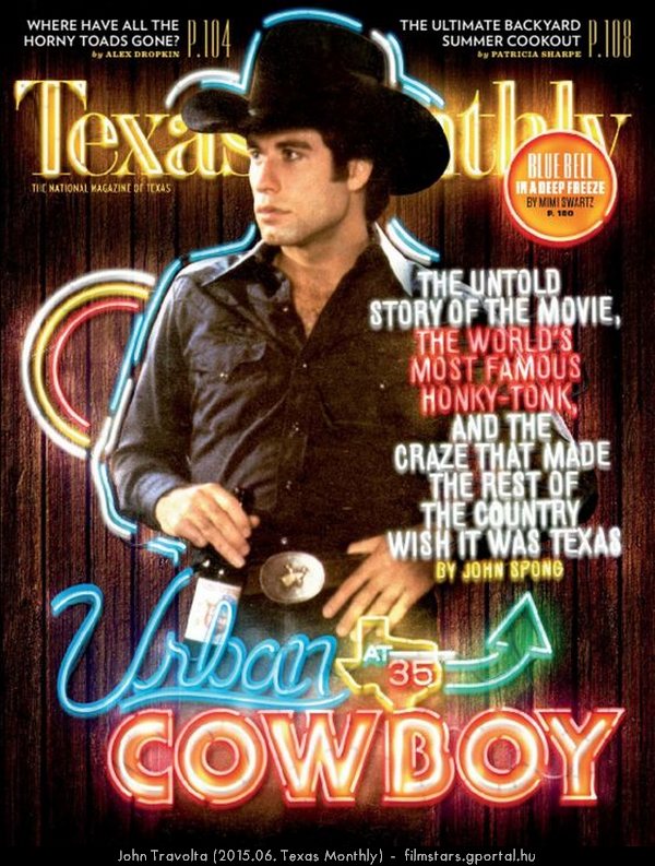 John Travolta (2015.06. Texas Monthly)