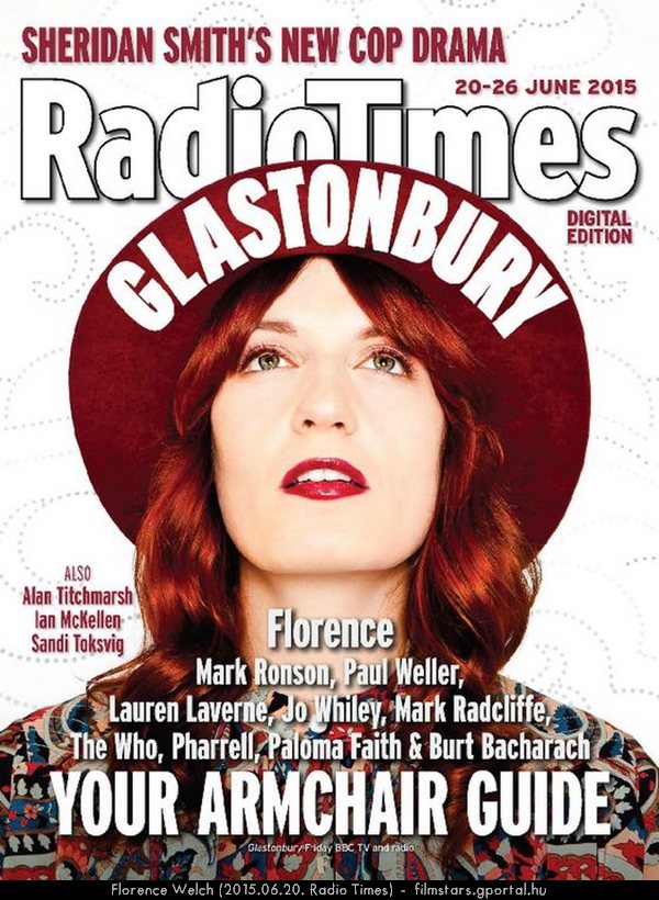 Florence Welch (2015.06.20. Radio Times)