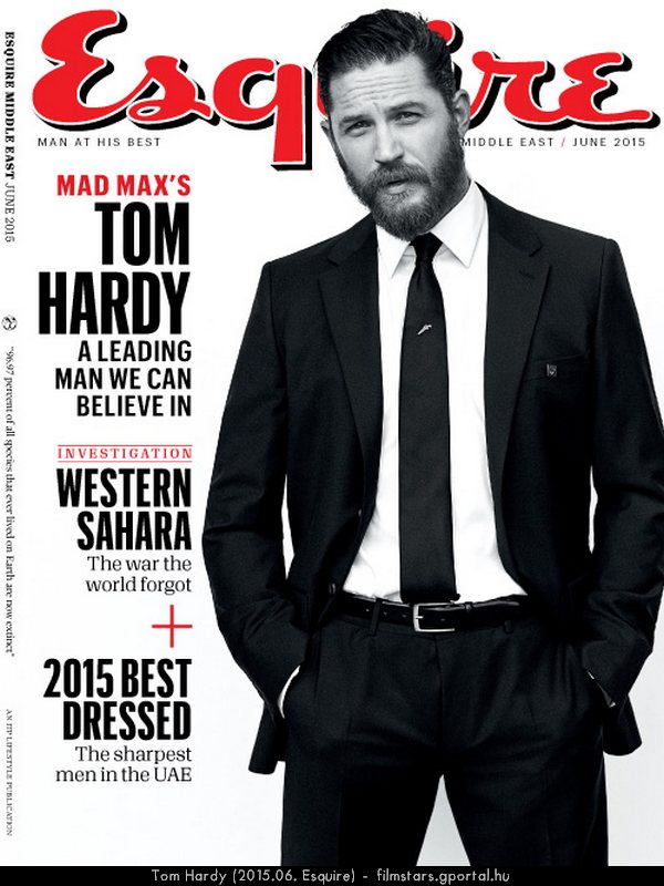 Tom Hardy (2015.06. Esquire)