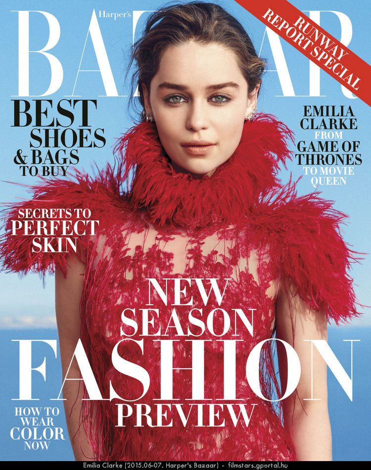 Emilia Clarke (2015.06-07. Harper's Bazaar)