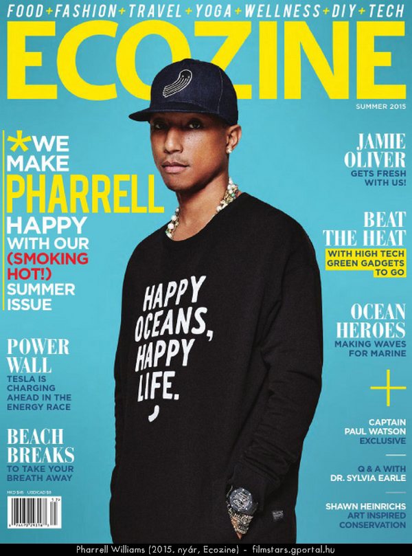 Pharrell Williams (2015. nyr, Ecozine)