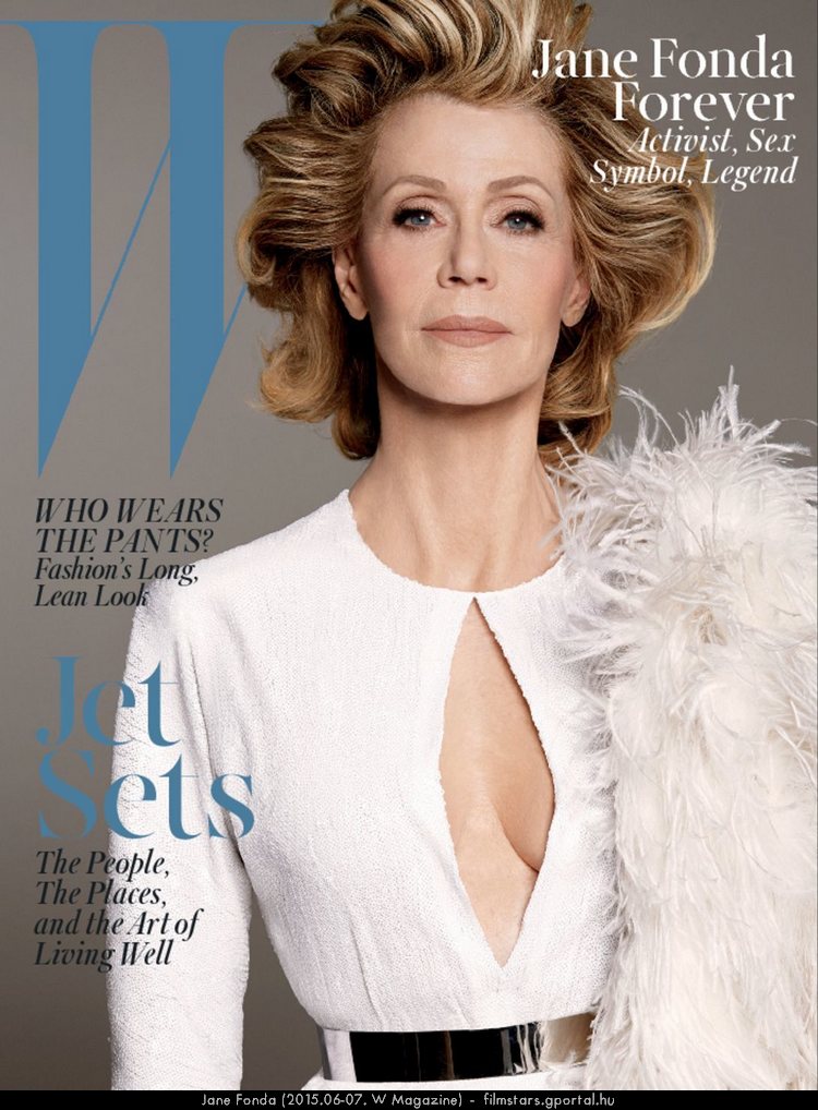 Jane Fonda (2015.06-07. W Magazine)