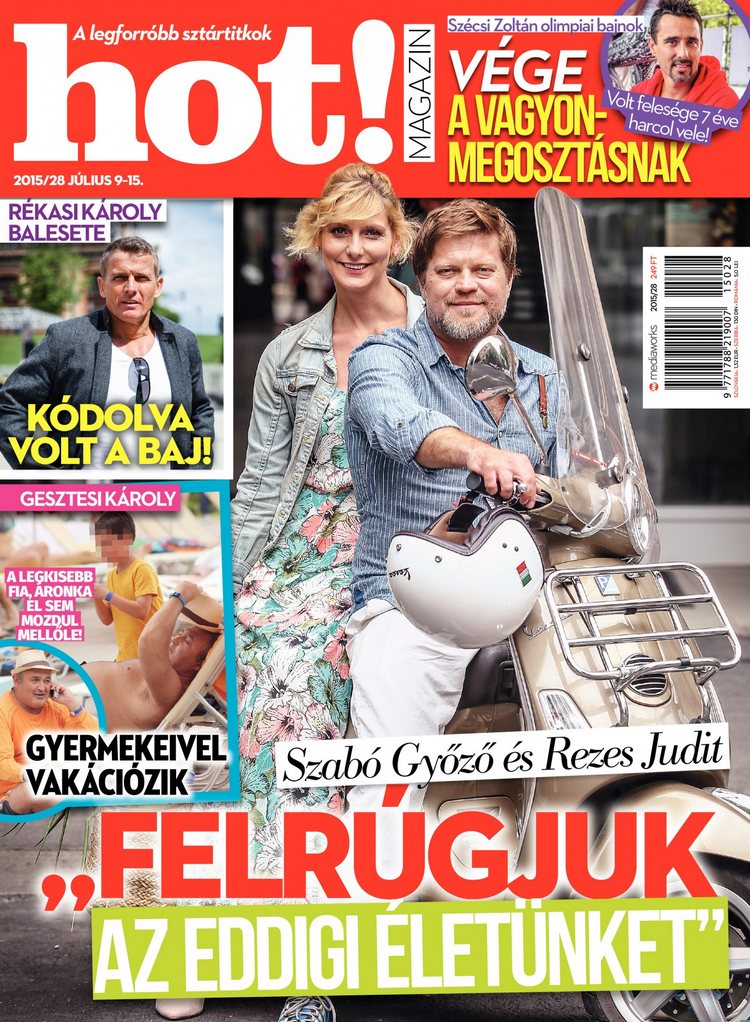 Szab Gyz & Rezes Judit (2015.07.09. Hot! magazin)
