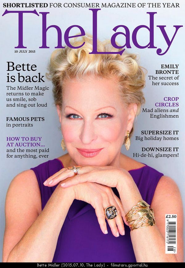 Bette Midler (2015.07.10. The Lady)