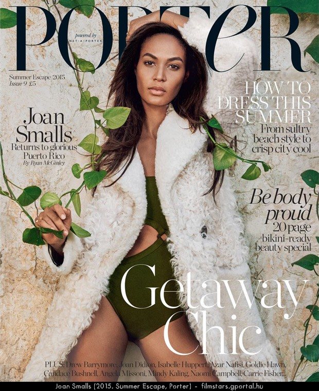 Joan Smalls (2015. Summer Escape, Porter)