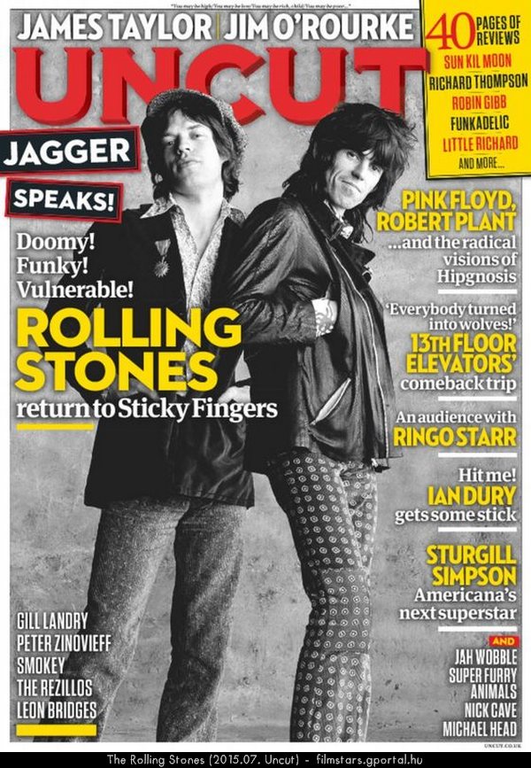 The Rolling Stones (2015.07. Uncut)